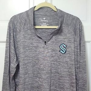 Seattle Kraken Quarter Zip - XL